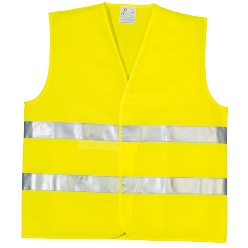 Gilet de sécurité jaune