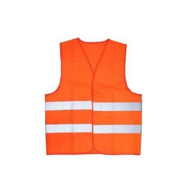 Gilet de sécurité orange